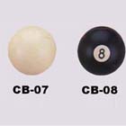 Cue balls & Black 8 ball