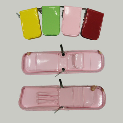 Vinyl leather dart cases & wallets