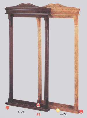 Billiard cue racks