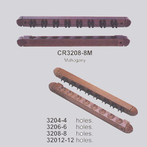 Billiard cue racks