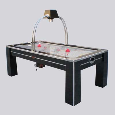 Air hockey tables