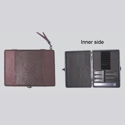 Vinyl leather dart cases and bags