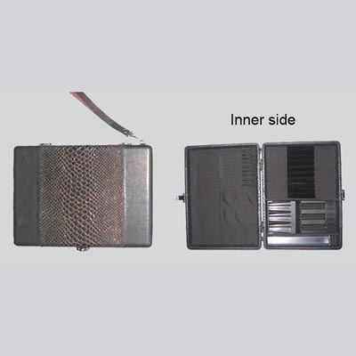 Vinyl leather dart cases and bags