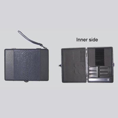 Vinyl leather dart cases and bags