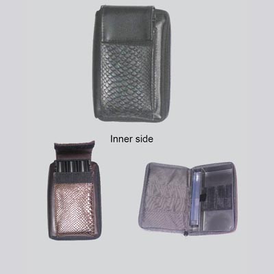 Vinyl leather dart cases and bags