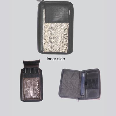 Vinyl leather dart cases and bags