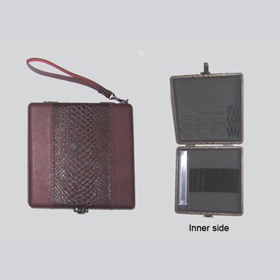 Vinyl leather dart cases and bags