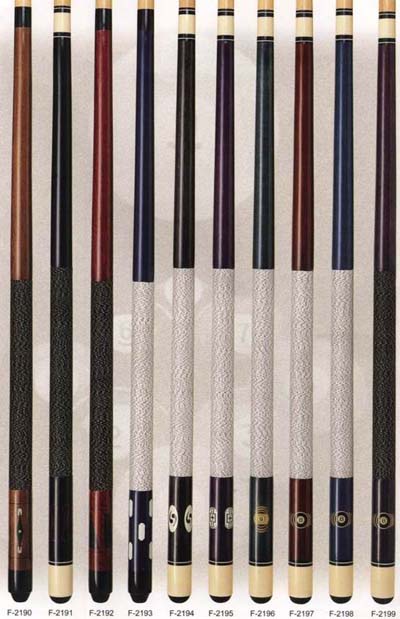 Economic pool cues