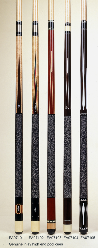 Pool cues  Russian pyramid cues