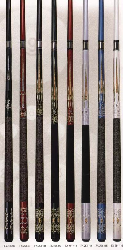 Fiberglass cues