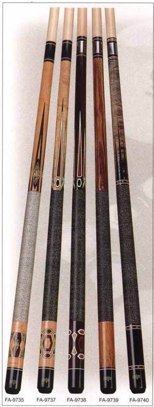 Pool cues  Russian pyramid cues