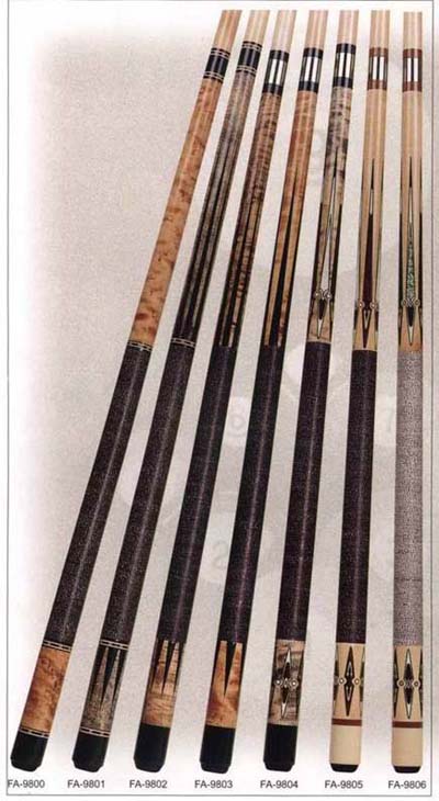 Pool cues  Russian pyramid cues