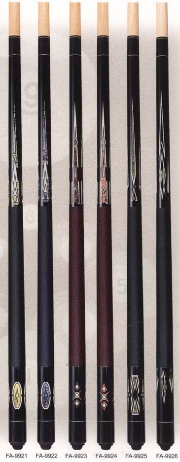 Pool cues  Russian pyramid cues