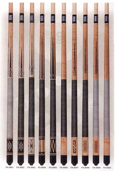 Pool cues  Russian pyramid cues