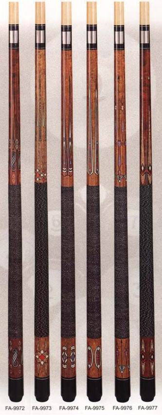 Pool cues  Russian pyramid cues