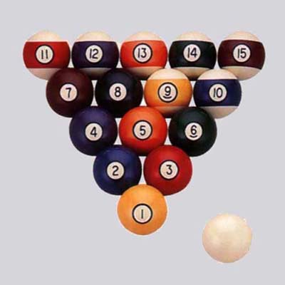 Pool ball sets