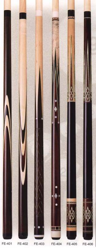 Carom cues