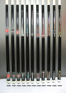 Carom cues