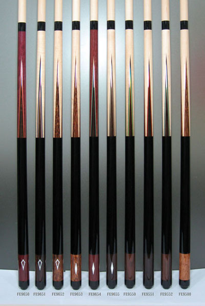 Carom cues