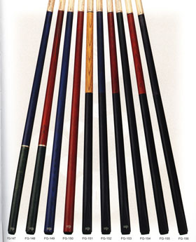 Snooker cues
