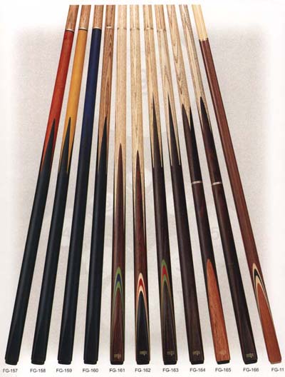 Snooker cues
