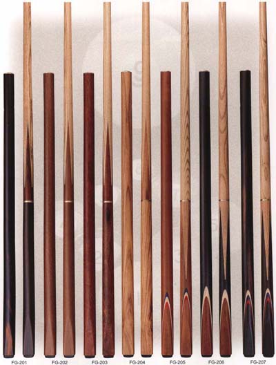 Snooker cues
