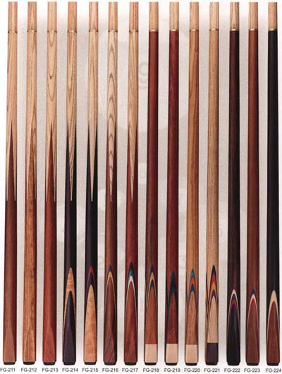 Snooker cues