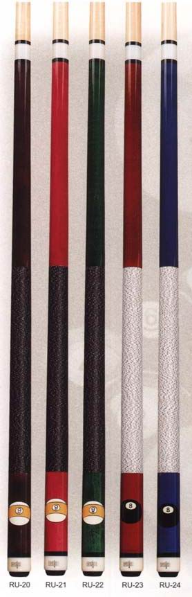 Pool cues  Russian pyramid cues