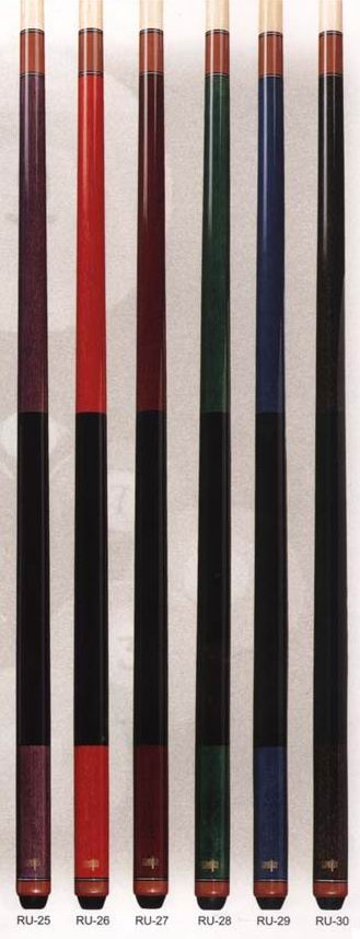 Pool cues  Russian pyramid cues