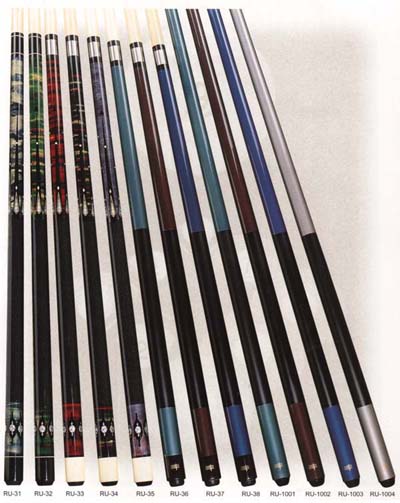 Pool cues  Russian pyramid cues