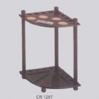 Billiard cue racks